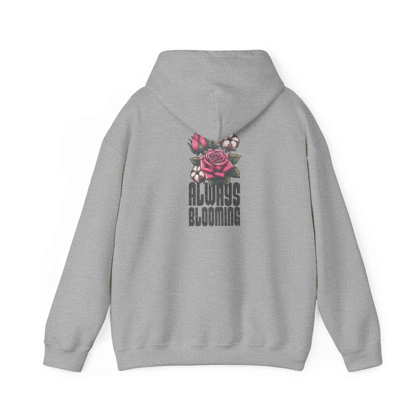 Always Blooming Plant Floral Cartoon Graphic Pullover