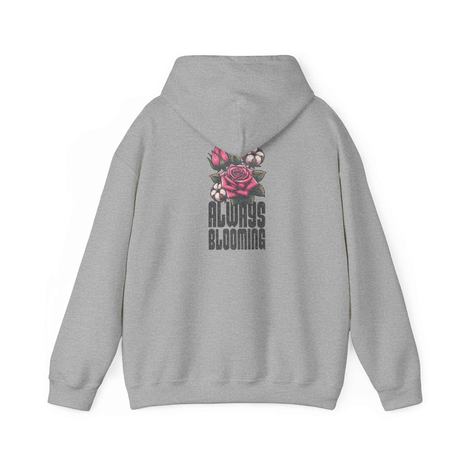 Always Blooming Plant Floral Cartoon Graphic Pullover