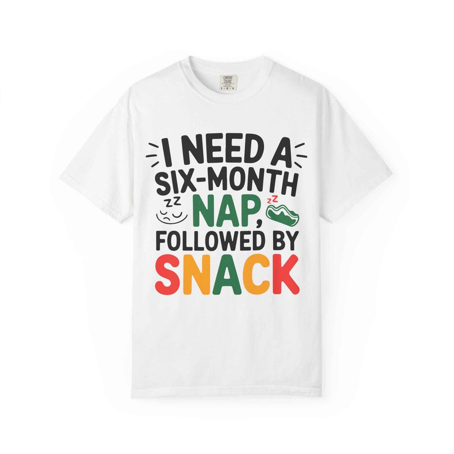 Unisex Comfy Nap & Snack Tee