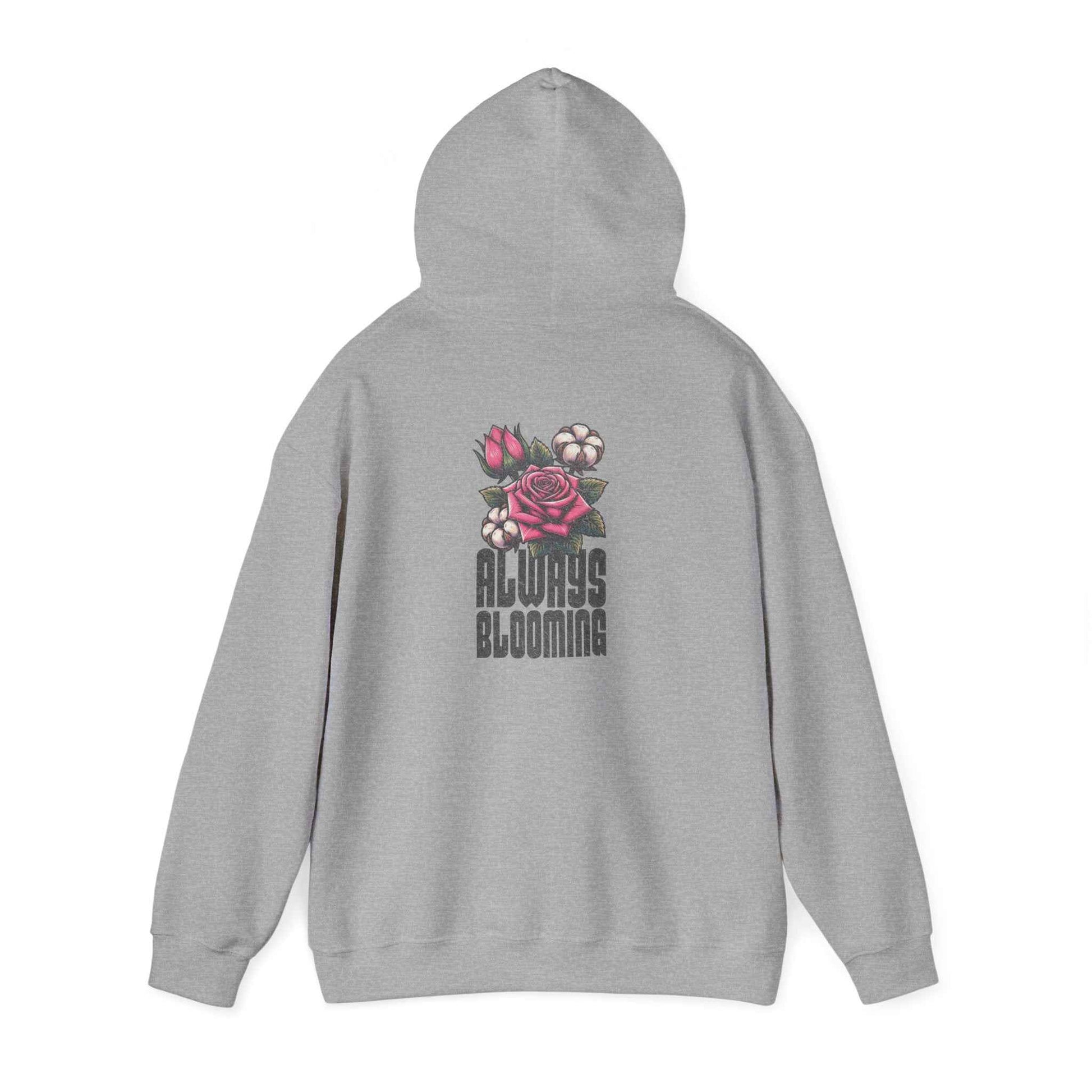 Always Blooming Plant Floral Cartoon Graphic Pullover