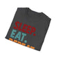 Sleep Eat Repeat Unisex Softstyle T-Shirt
