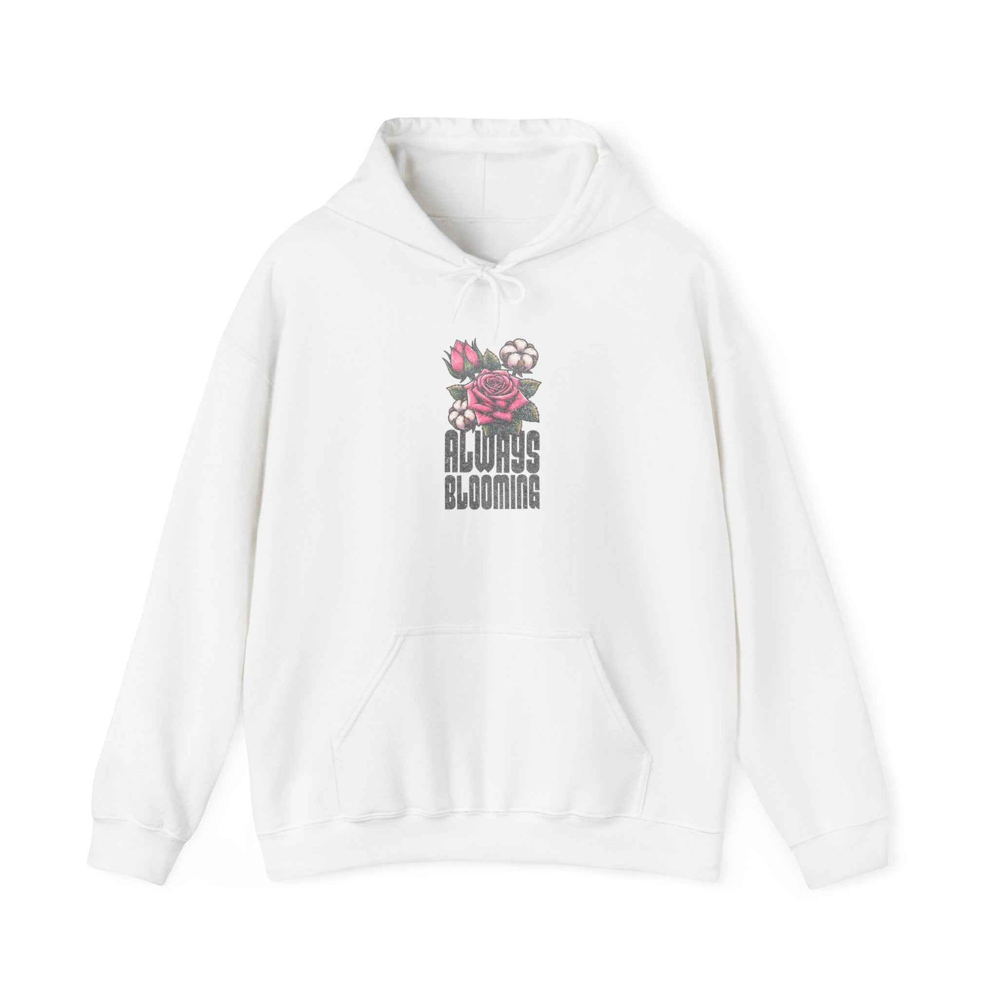 Always Blooming Plant Floral Cartoon Graphic Pullover