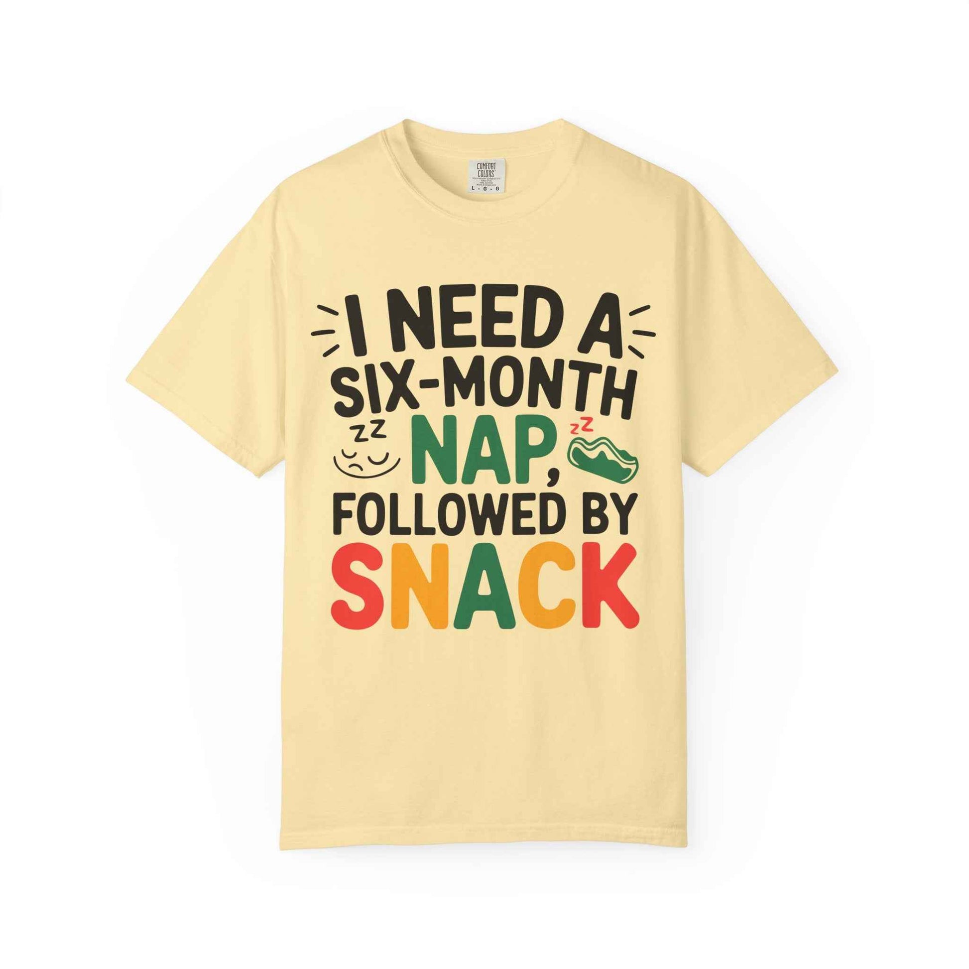 Unisex Comfy Nap & Snack Tee