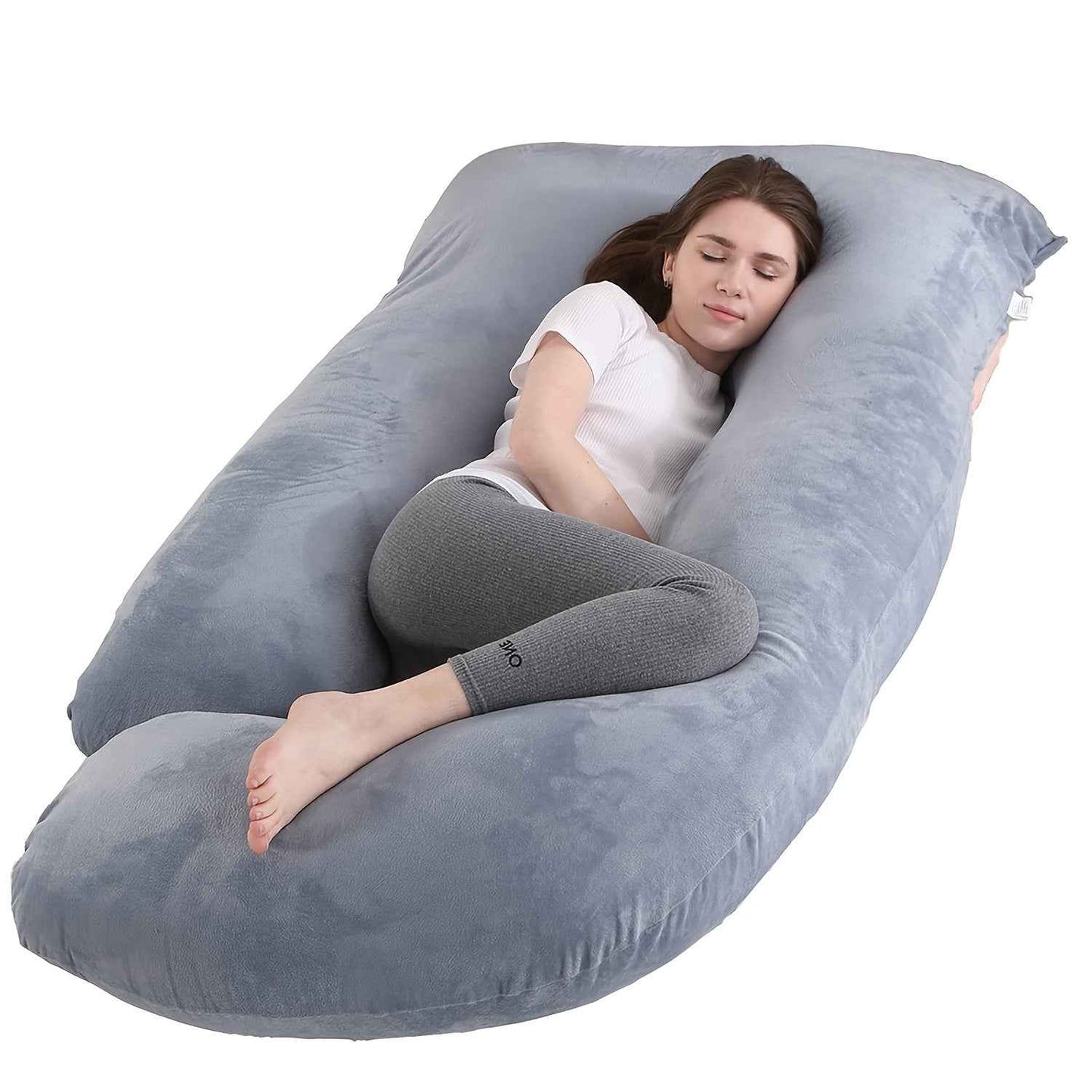 60 JShaped Full Body Pillow Ultimate Sleep Comfort