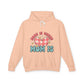 Home Is Where Mom Is Hoodie — Plaid Heart Mother's Day Sweatshirt