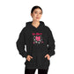 Be Moved Retro Heart Checkerboard Graphic Hoodie