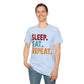 Sleep Eat Repeat Unisex Softstyle T-Shirt