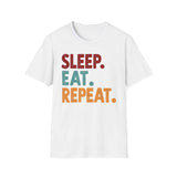 Sleep Eat Repeat Unisex Softstyle T-Shirt