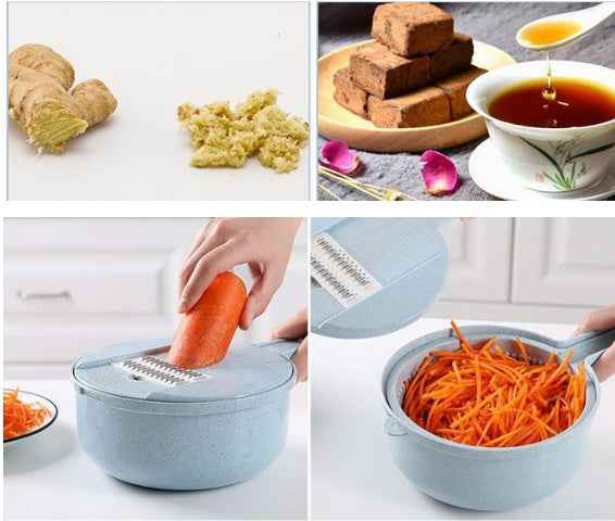 Zimonto Vegetable Slicer Mandoline Cutter - Easy Prep Tool
