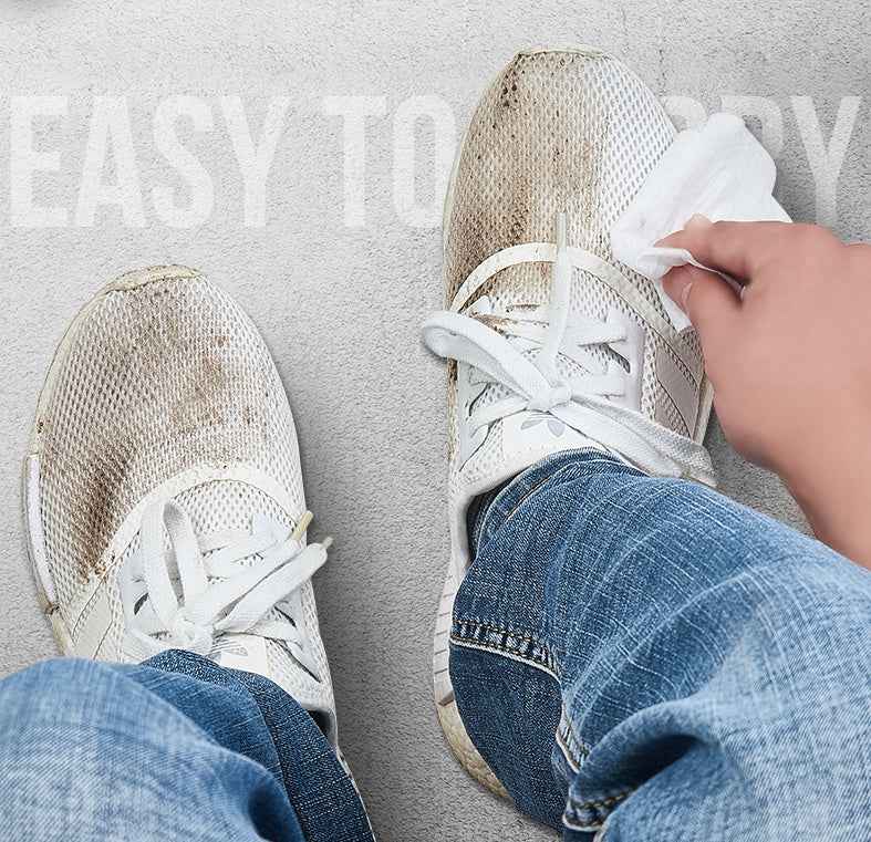 30 pieces of white shoes cleaning wipes