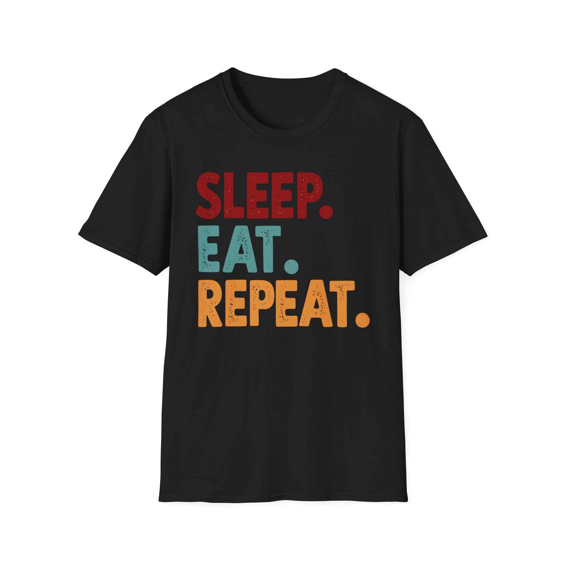 Sleep Eat Repeat Unisex Softstyle T-Shirt