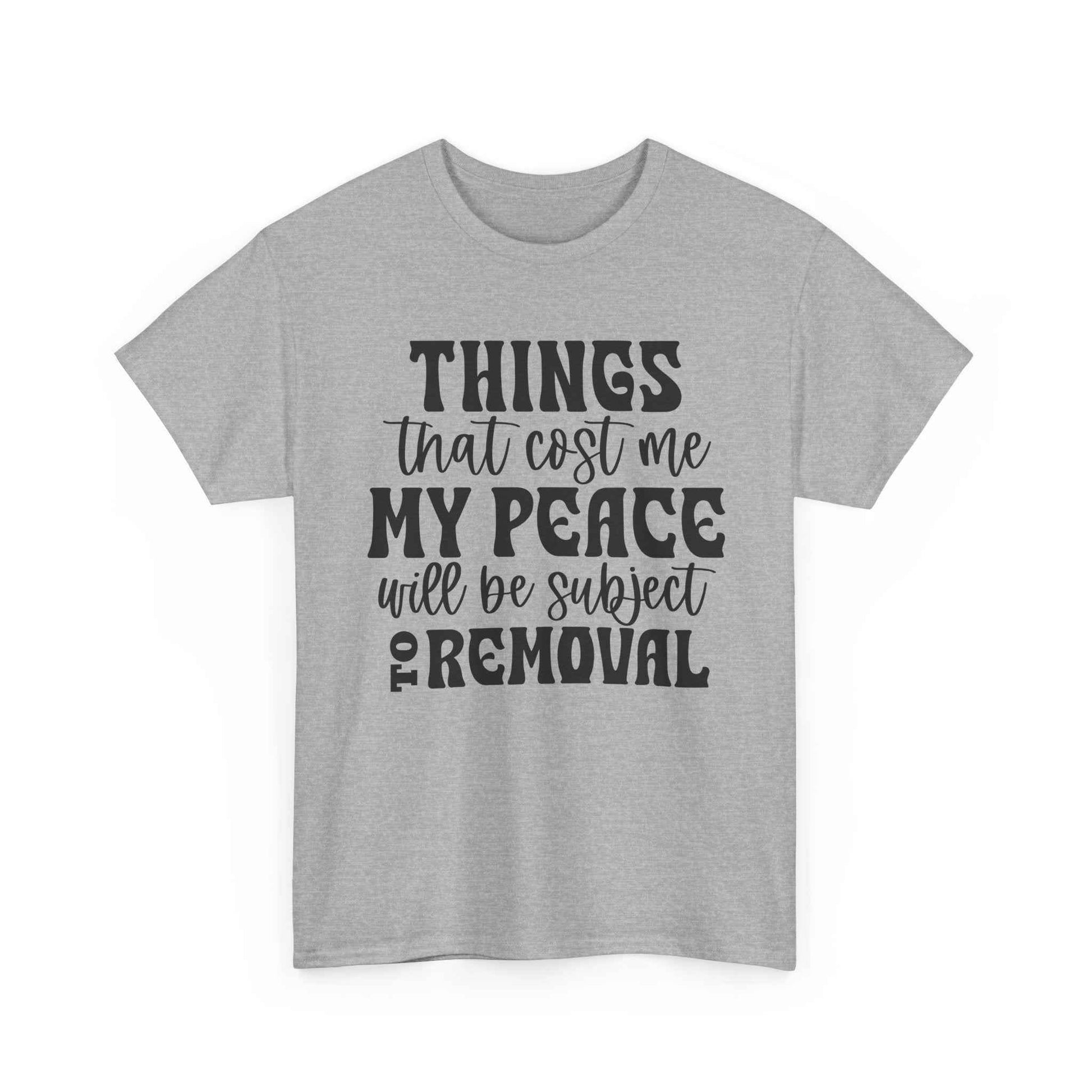 My Peace Unisex Heavy Cotton Tee - Soft, Stylish, Inspirational Shirt