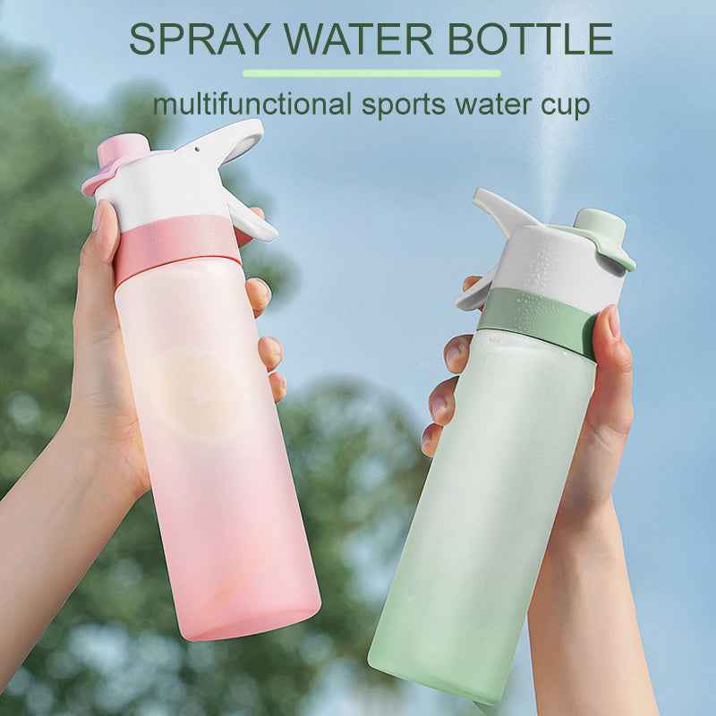 Generic Large Capacity Spray Water Bottle for Easy Hydration