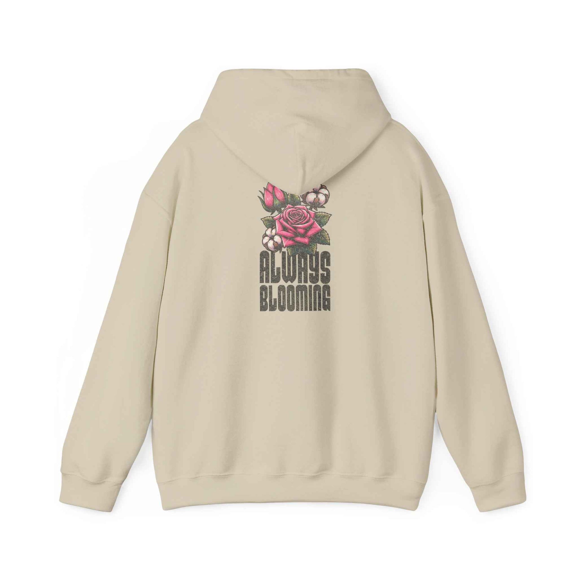 Always Blooming Plant Floral Cartoon Graphic Pullover