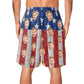 Mens Lightweight Hawaiian Beach Shorts