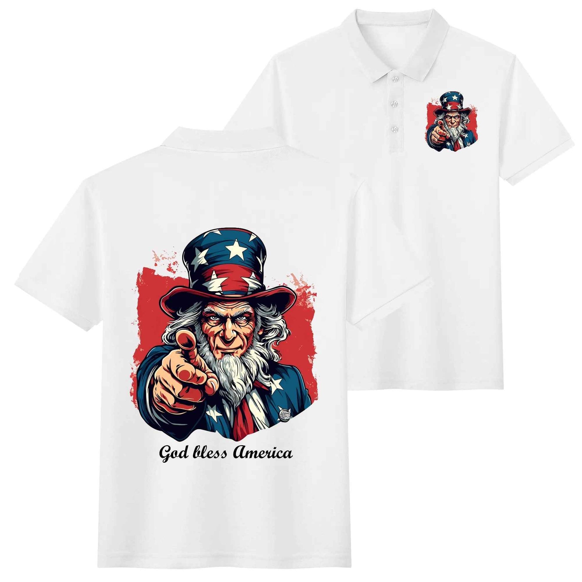 Zimonto Unisex Adult Half Printed Cotton Polo Shirt - Comfortable, Breathable, Trendy Design