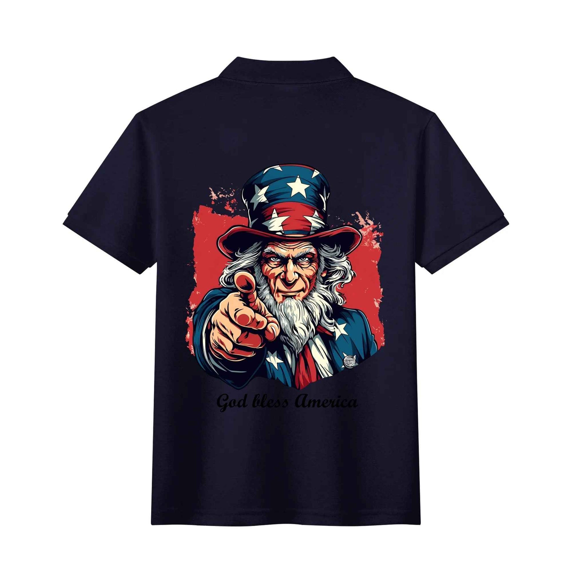 Zimonto Unisex Adult Half Printed Cotton Polo Shirt - Comfortable, Breathable, Trendy Design