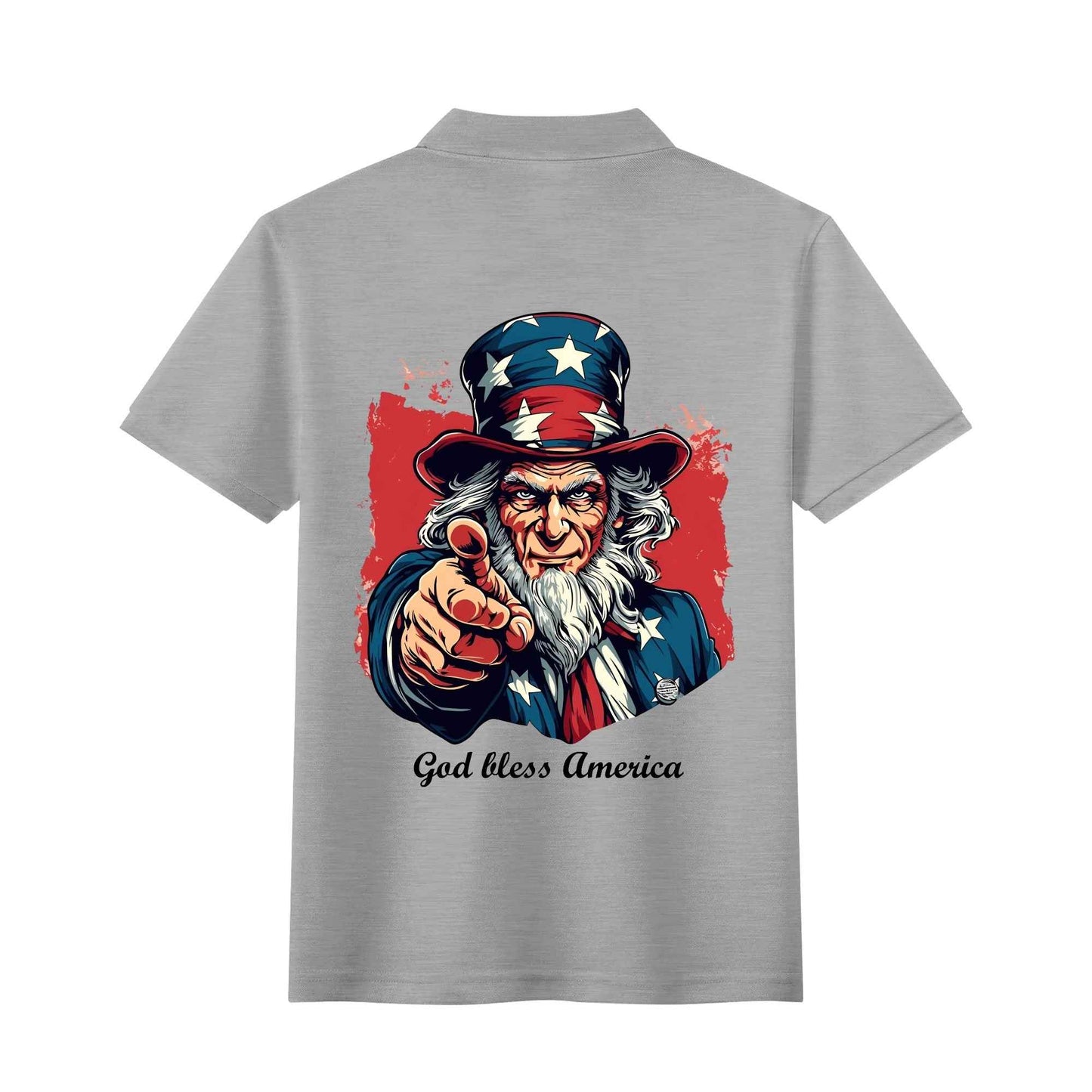 Zimonto Unisex Adult Half Printed Cotton Polo Shirt - Comfortable, Breathable, Trendy Design