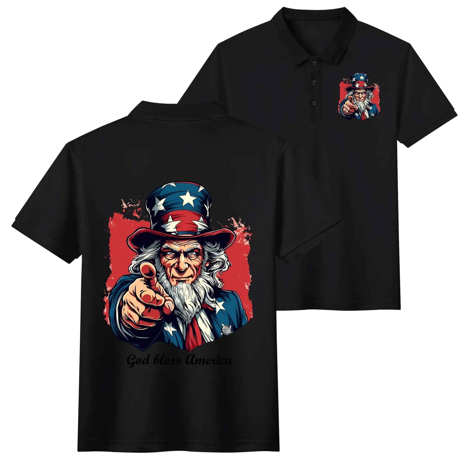 Zimonto Unisex Adult Half Printed Cotton Polo Shirt - Comfortable, Breathable, Trendy Design