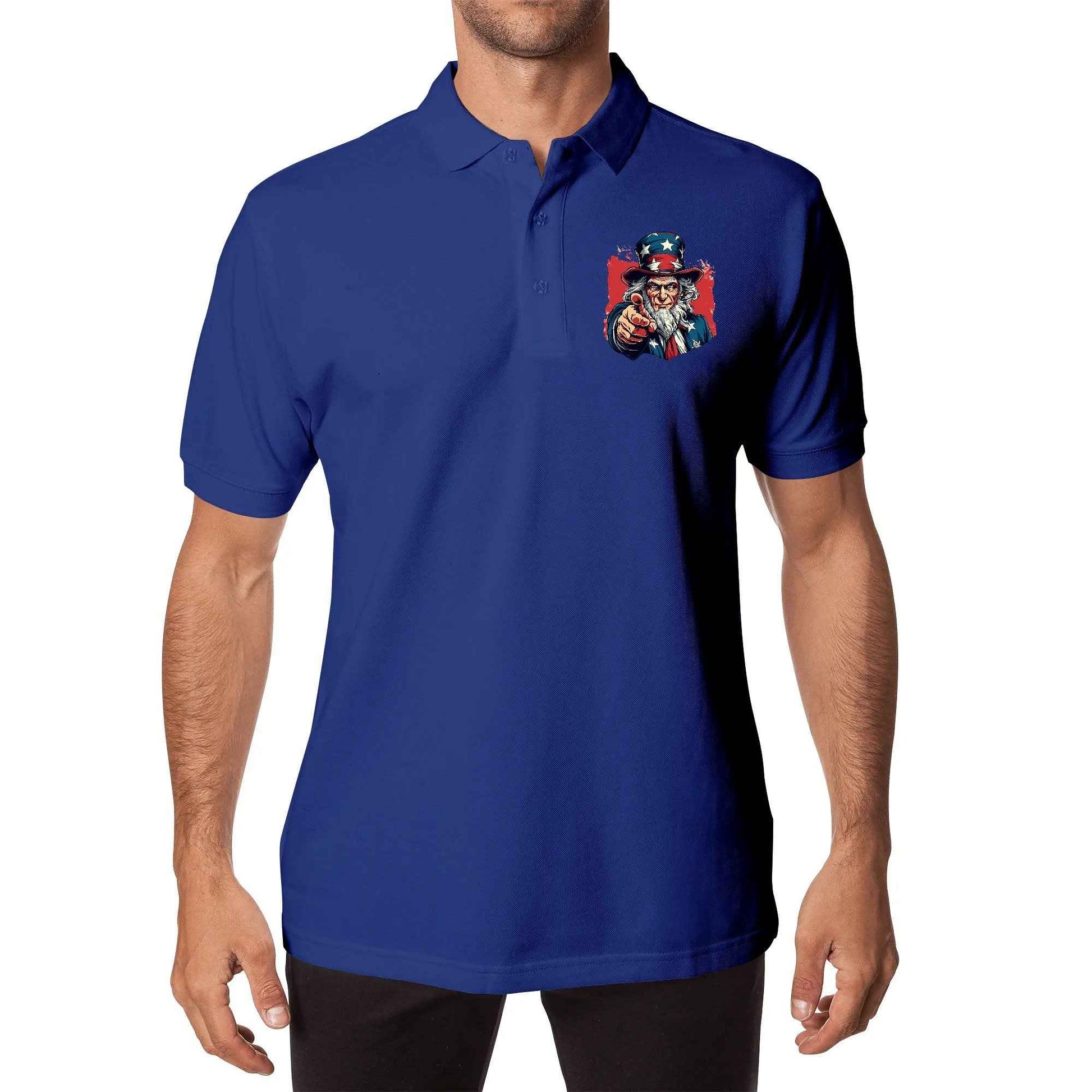 Zimonto Unisex Adult Half Printed Cotton Polo Shirt - Comfortable, Breathable, Trendy Design