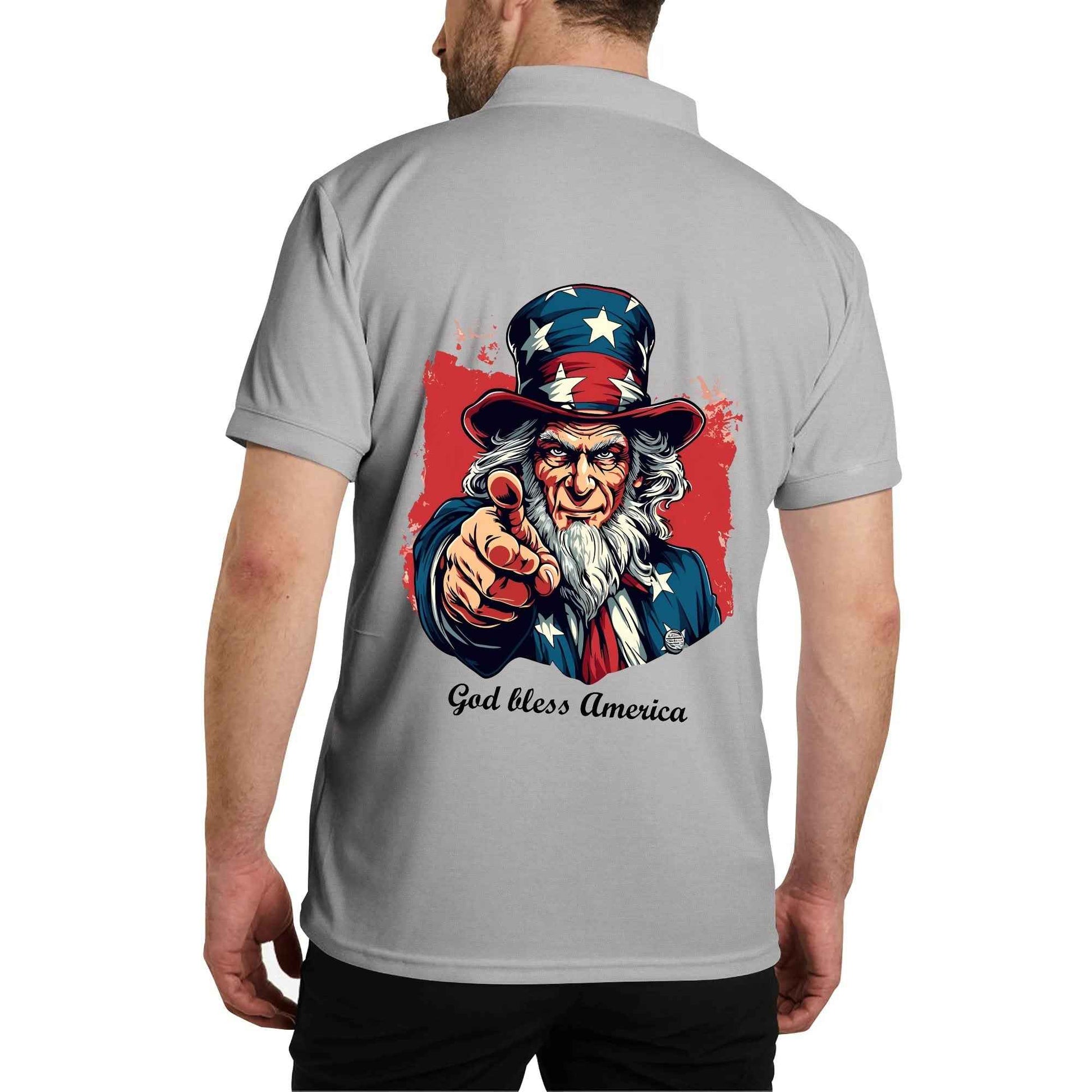 Zimonto Unisex Adult Half Printed Cotton Polo Shirt - Comfortable, Breathable, Trendy Design