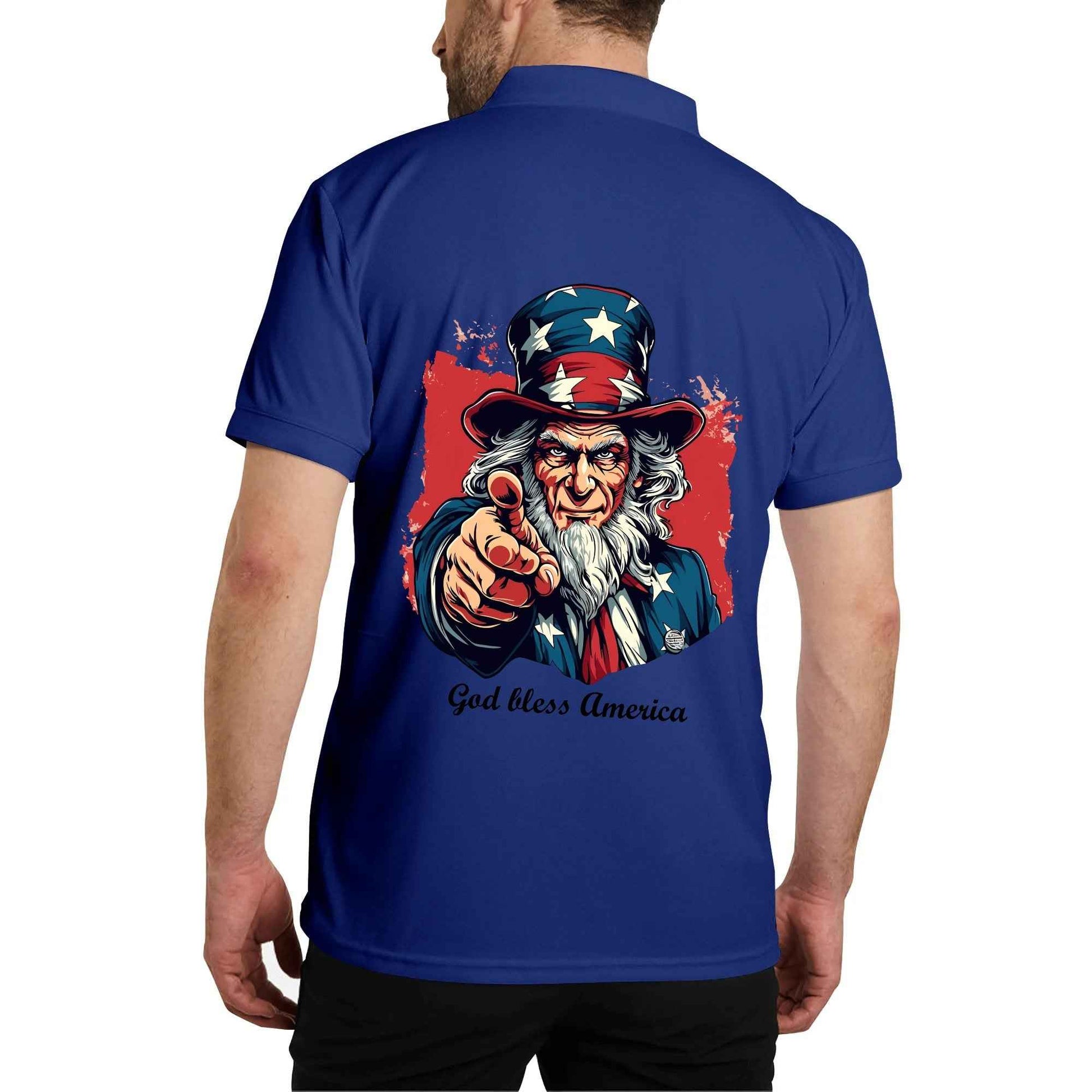 Zimonto Unisex Adult Half Printed Cotton Polo Shirt - Comfortable, Breathable, Trendy Design