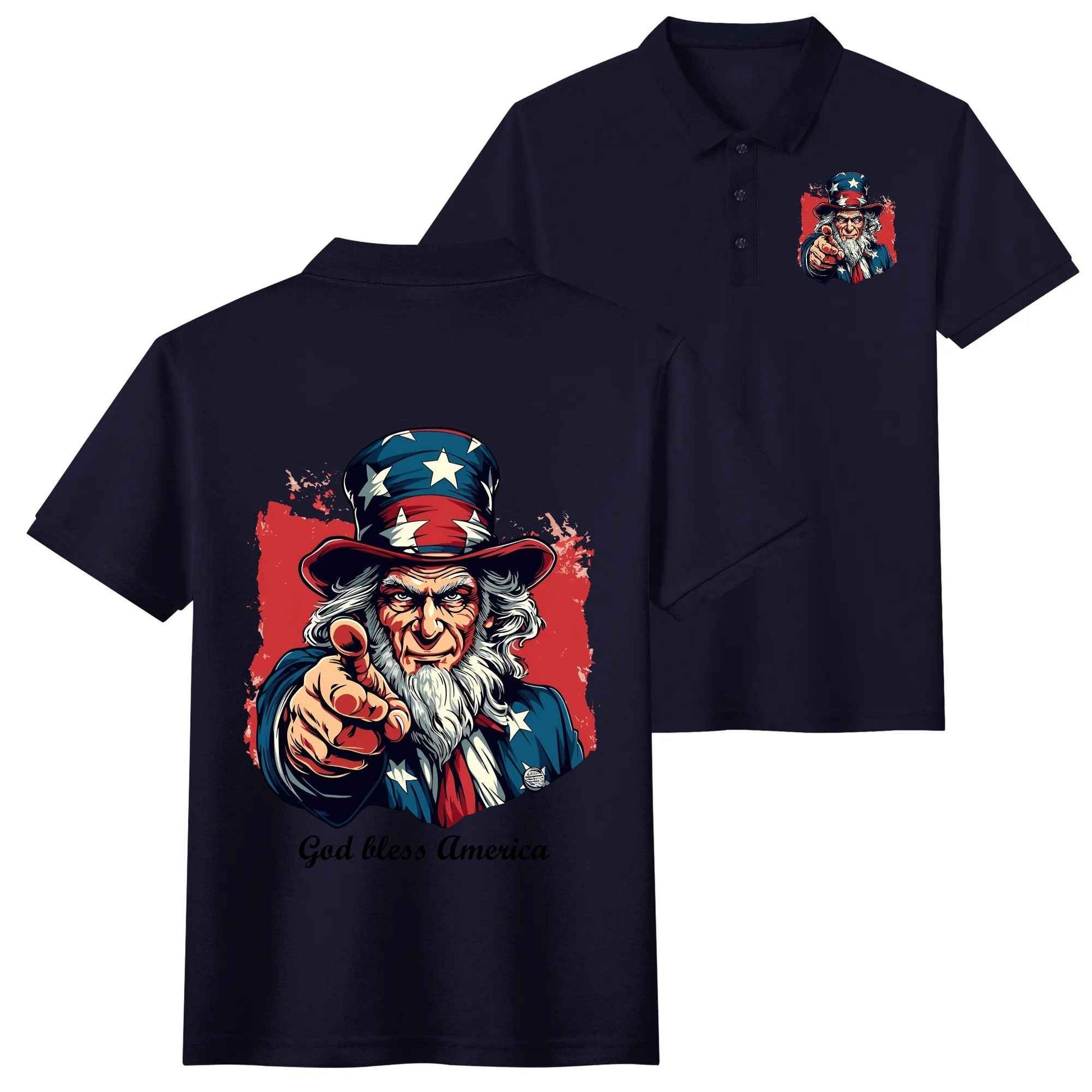 Zimonto Unisex Adult Half Printed Cotton Polo Shirt - Comfortable, Breathable, Trendy Design