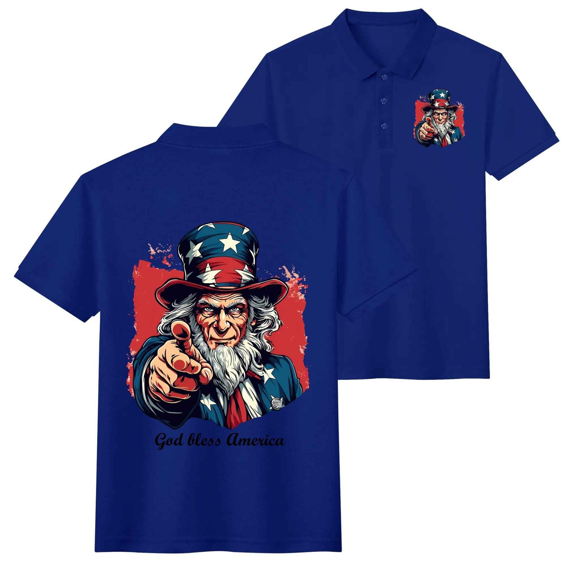 Zimonto Unisex Adult Half Printed Cotton Polo Shirt - Comfortable, Breathable, Trendy Design