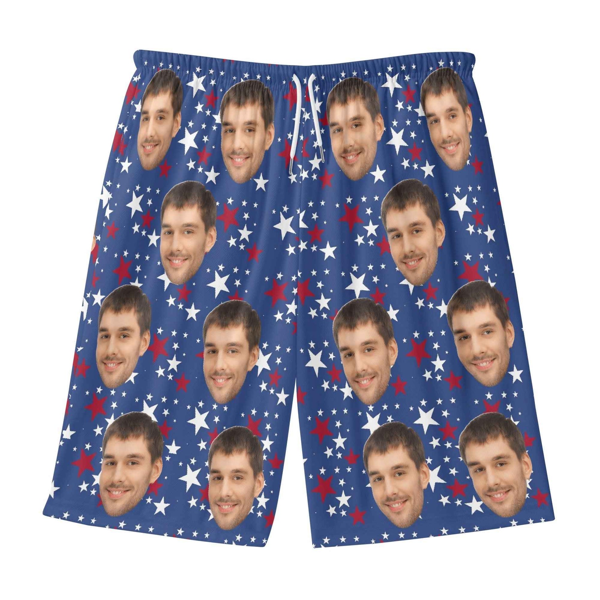 Mens Lightweight Hawaiian Beach Shorts