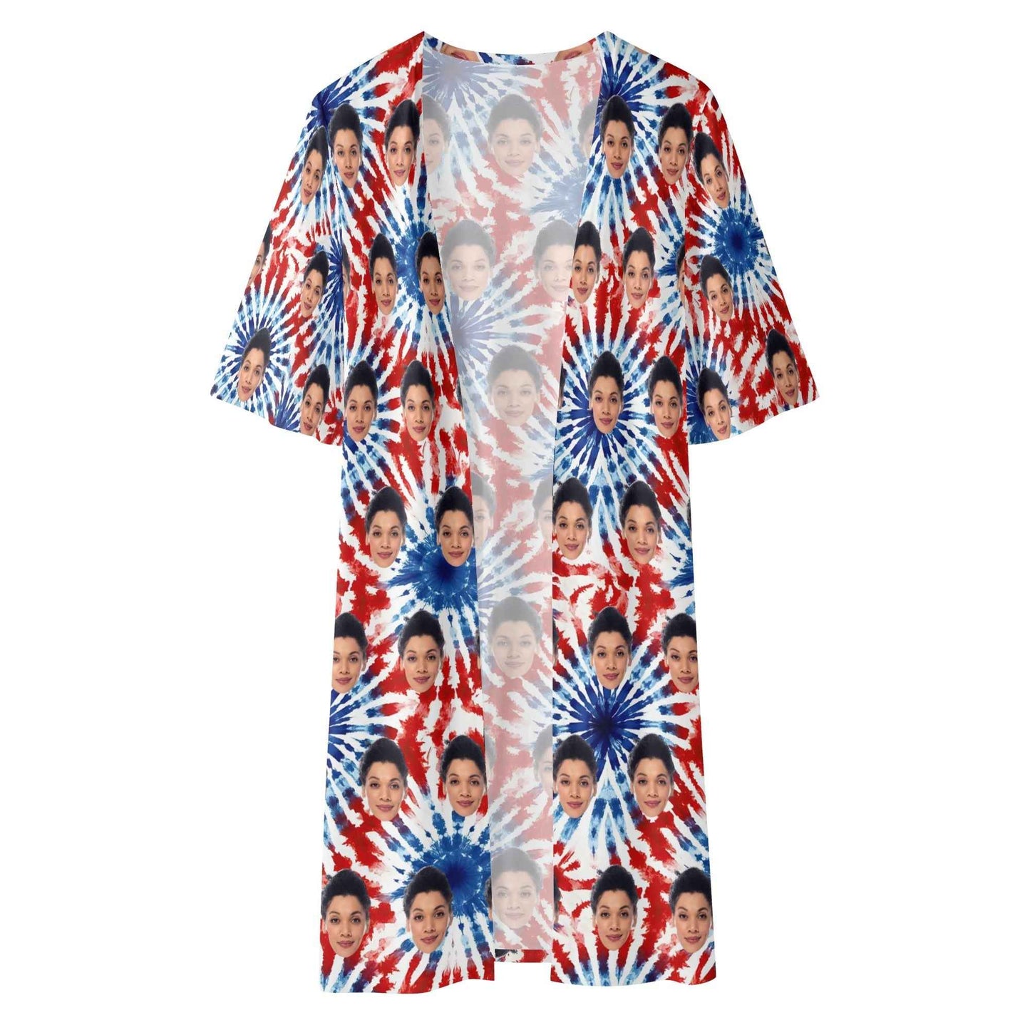 Womens Half Sleeve Kimono Cardigan