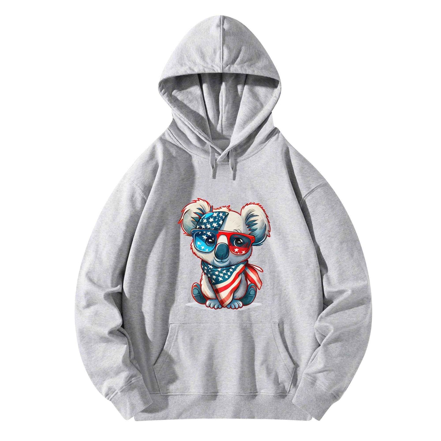 Cozy Koala Hoodie with Vibrant Custom Designs
