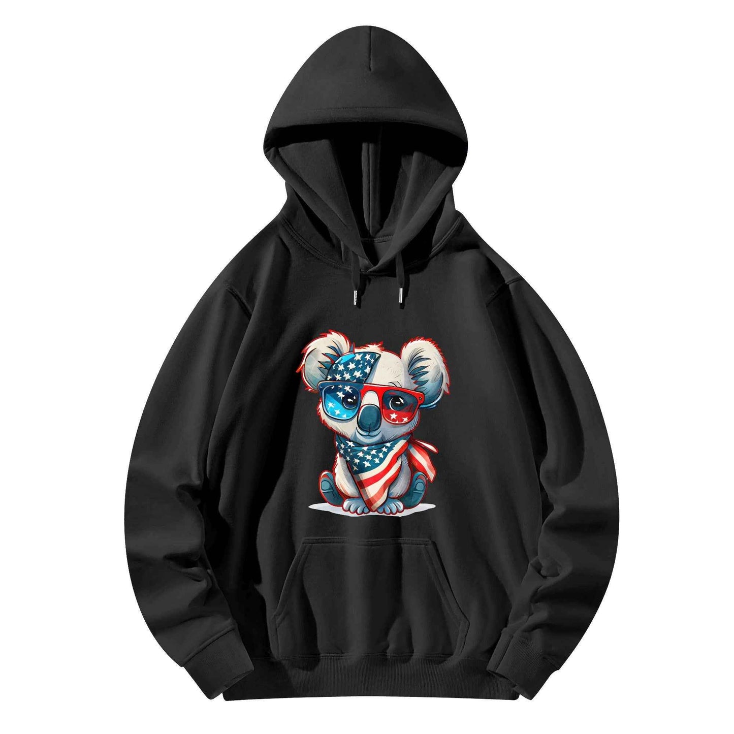 Cozy Koala Hoodie with Vibrant Custom Designs
