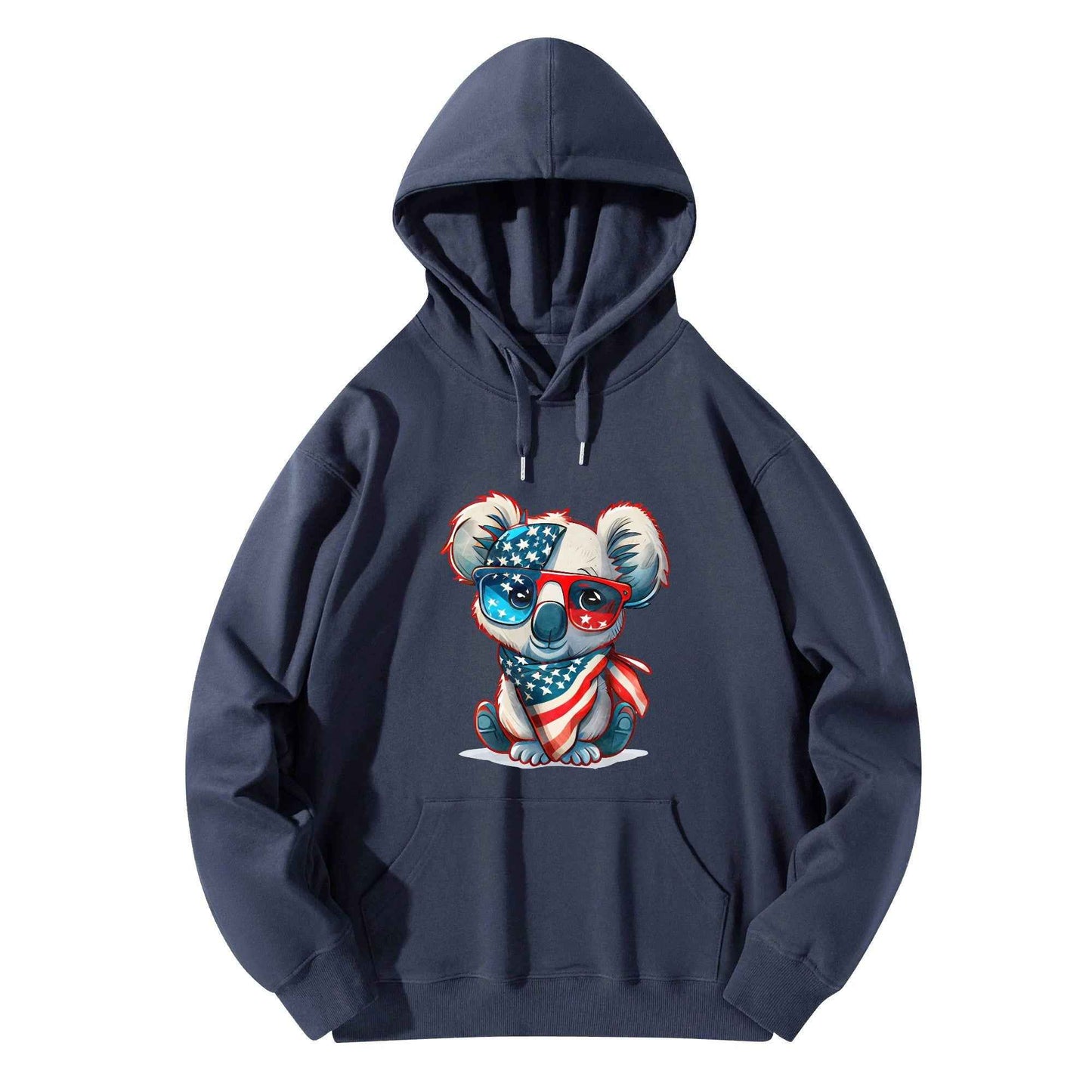Cozy Koala Hoodie with Vibrant Custom Designs
