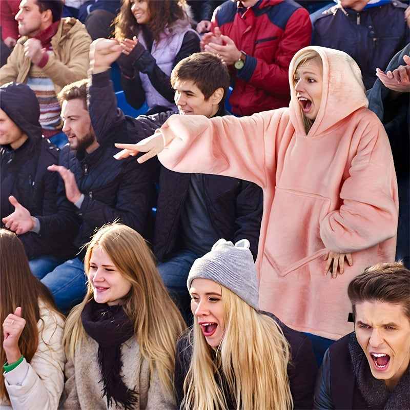 Ultra Soft Reversible Oversized Hoodie Blanket