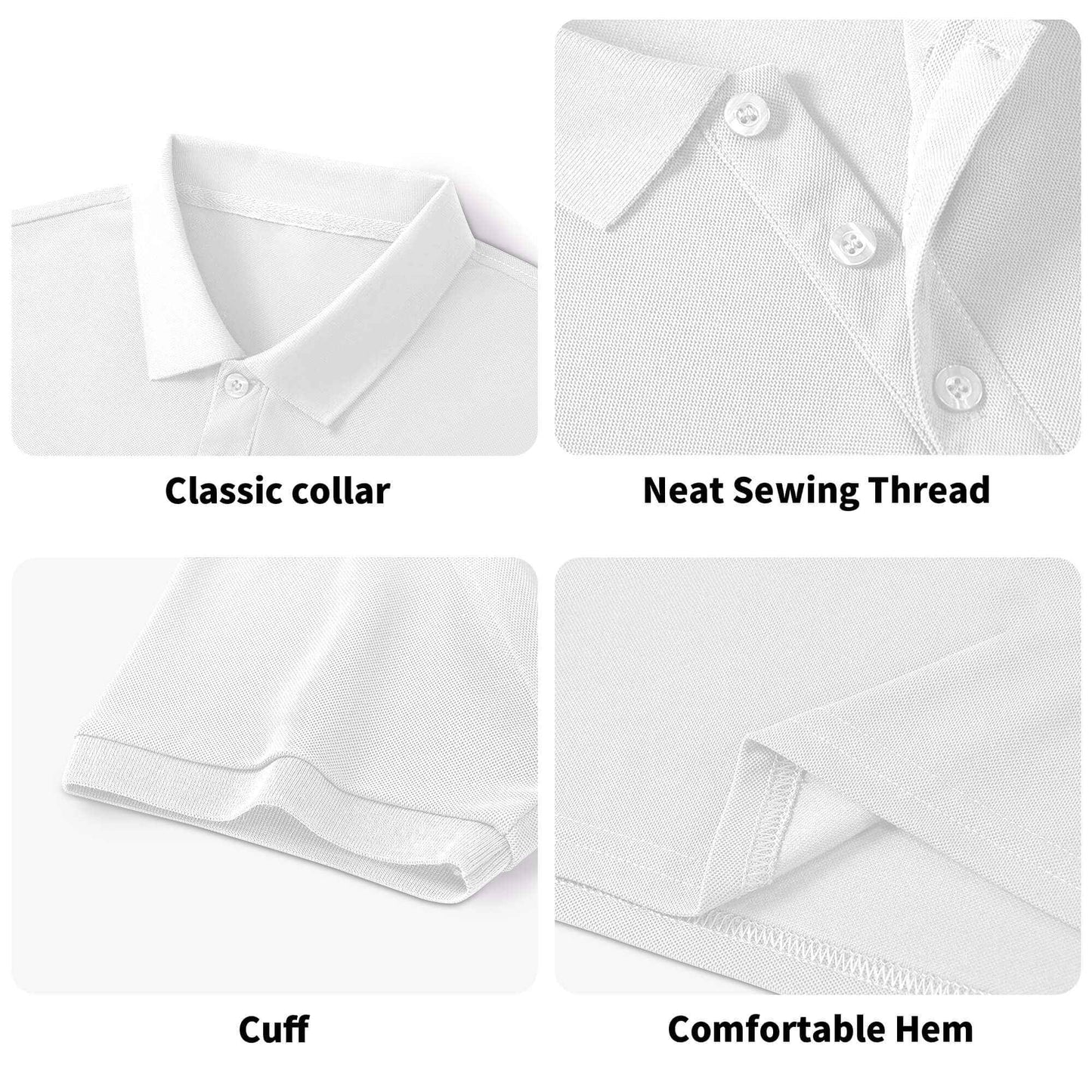 Zimonto Unisex Adult Half Printed Cotton Polo Shirt - Comfortable, Breathable, Trendy Design