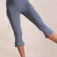 Side Slit Capris Leggings
