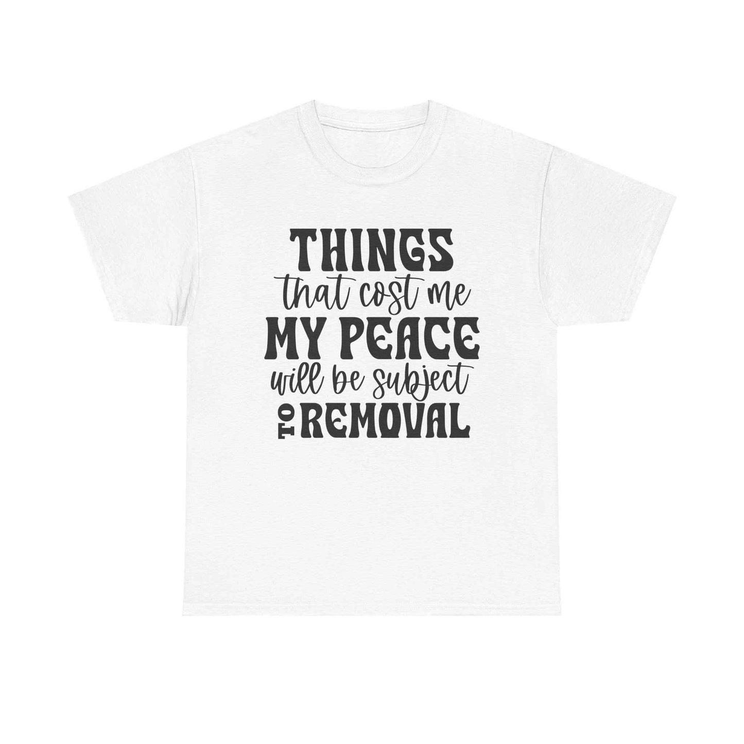 My Peace Unisex Heavy Cotton Tee - Soft, Stylish, Inspirational Shirt