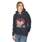 Home Is Where Mom Is Hoodie — Plaid Heart Mother's Day Sweatshirt