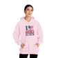 America Land of the Free Hoodie — I Love America Patriotic Flag Sweatshirt