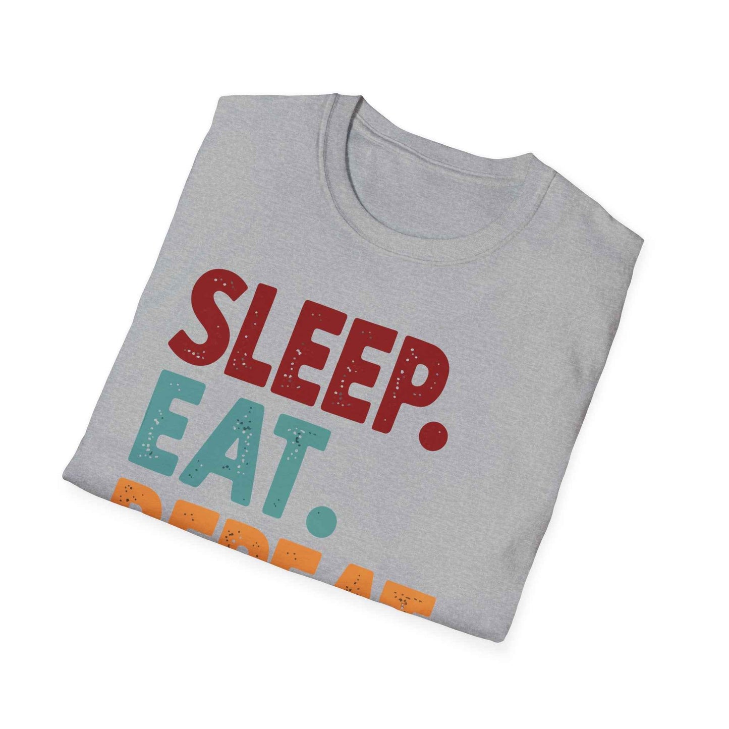 Sleep Eat Repeat Unisex Softstyle T-Shirt
