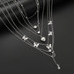 Zimonto - A Set Of 108 Elegant And Simple Imitation Pearl Geometric Heart Butterfly Star Stackable Rings, Earrings, Ear Studs, Necklaces, Bracelets, Fashionable Jewelry For Ladies, Suitable For Daily Wear, Parties, Vacations, Dates, And Holidays As Gifts (without B