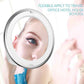 360 Swivel 10x Magnifying Bright LED Lighted Makeup Mirror