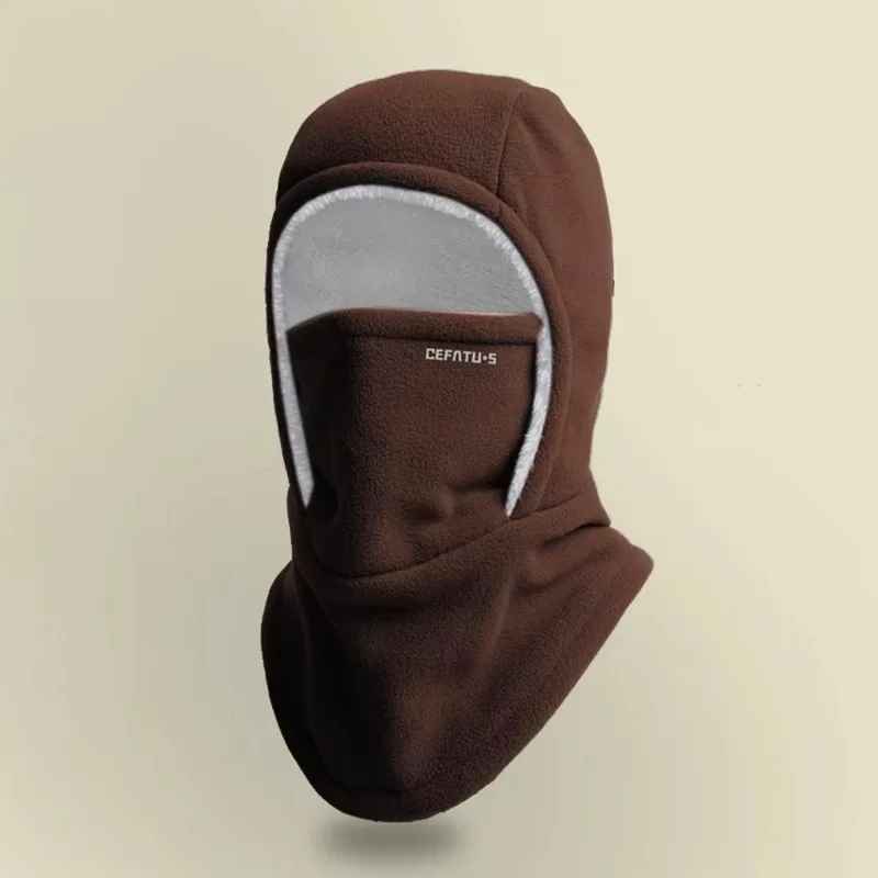 Fleece Riding Face Mask, Warm Windproof Balaclava for Outdoor Sports