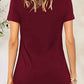 Crisscross Short Sleeve T-Shirt