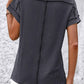 Mandy Striped Round Neck Short Sleeve T-Shirt