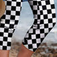 Checkered Skinny Capris