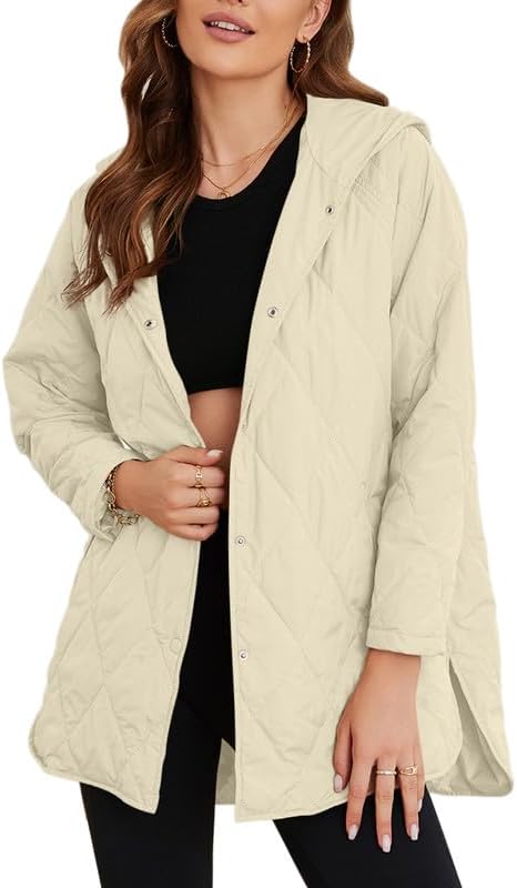 Zimonto - EVALESS Long Jackets for Women Fashion 2024 Winter Coat for Women Business Casual Diamond Quilted Hooded Lightweight Jackets Import Single ASIN Import Multiple ASIN ×Product customization General Description Gallery Reviews Vari Quilted Lightweight Jackets