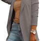 Zimonto - Womens Casual Long Sleeve Blazers Solid Color Knit Blazer Work Office Open Front Blazer Jacket Import Single ASIN Import Multiple ASIN ×Product customization General Description Gallery Reviews Variations Additional details Prod Blazers