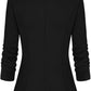 Zimonto - Genhoo Women's Long Sleeve Blazer Open Front Cardigan Jacket Work Office Blazer with Zipper Pockets S-3XL Import Single ASIN Import Multiple ASIN ×Product customization General Description Gallery Reviews Variations Additional d Blazers