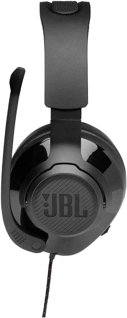 JBL Quantum 300 - Wired Over-Ear Gaming Headphones with JBL Quantum Engine Software - Black, Large